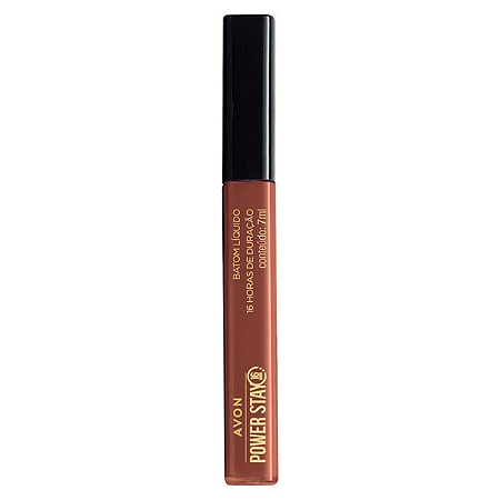 Avon Power Stay Batom Líquido de Super Duração 7ml Nude Cacau