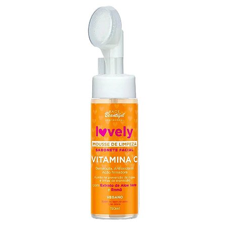 Mousse de Limpeza Vitamina C Face Beautiful