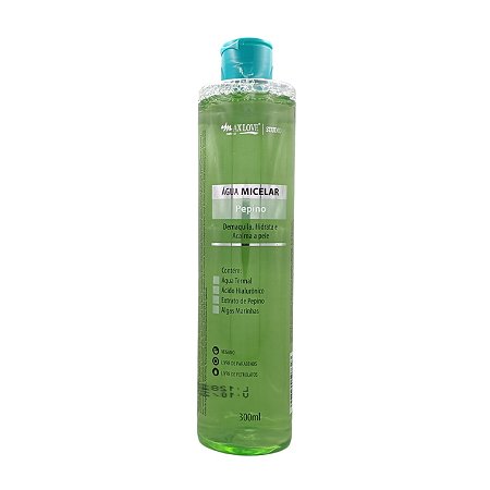 Água Micelar Pepino 300ml Max Love