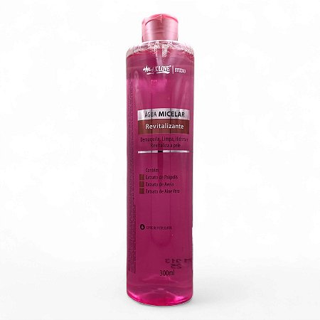 Água Micelar Revitalizante 300ml Max Love