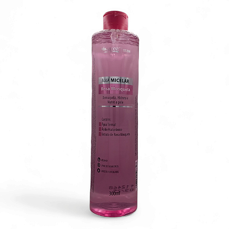 Água Micelar Rosa Mosqueta 300ml Max Love