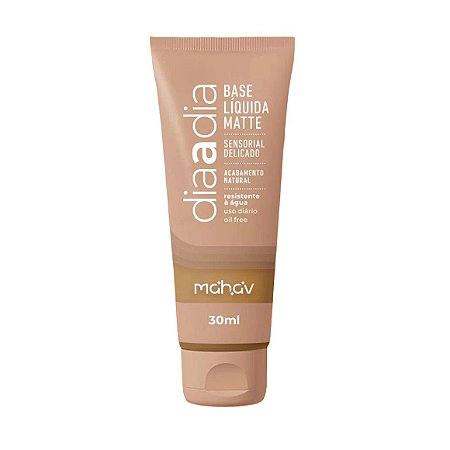 Base Líquida Matte Dia A Dia Mahav Cor 07 30ml