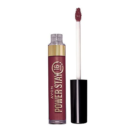 Batom Líquido Avon Power Stay 16h Nude Malva