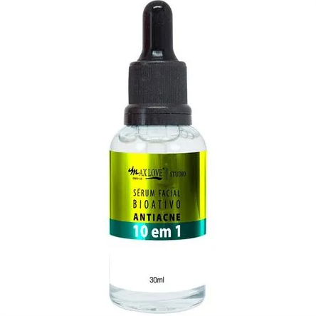 Sérum Facial Max Love - Bioativo Antiacne 10 em 1 30ml