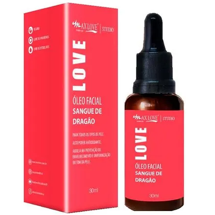 Óleo Facial Max Love Sangue De Dragão 30ml