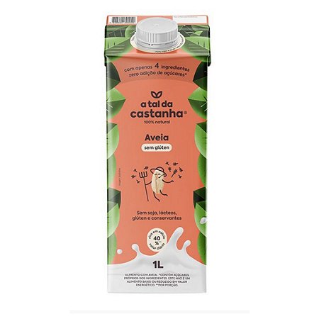 BEBIDA DE AVEIA 1L A TAL CASTANHA