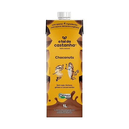 LEITE DE CASTANHA CHOCONUTS 1L A TAL CASTANHA