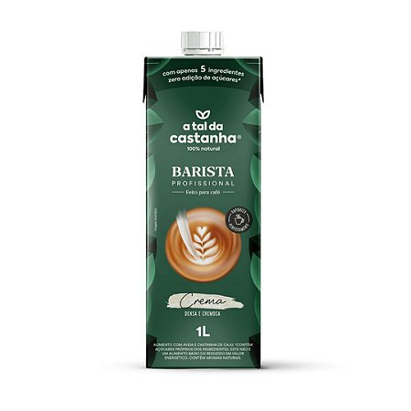 BEBIDA BARISTA CREMA 1L A TAL CASTANHA