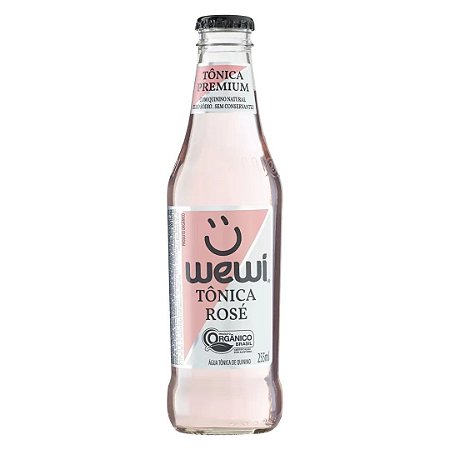 AGUA TONICA ORG ROSE 255ml WEWI