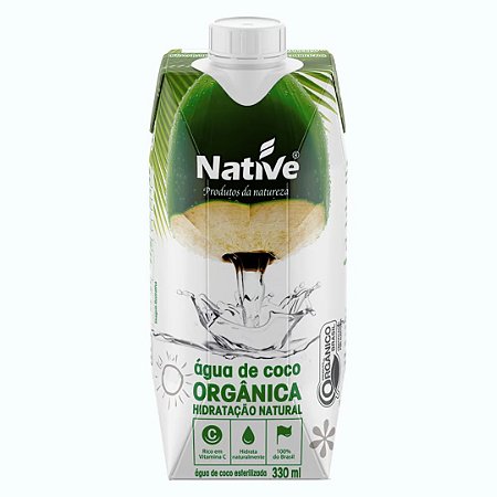AGUA DE COCO ORGANICA 330ml NATIVE