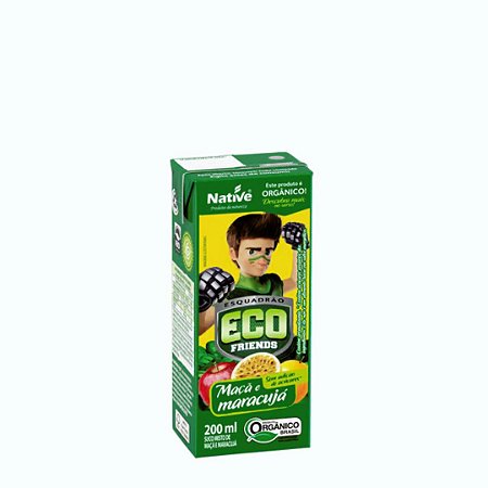 SUCO MISTO MACA E MARACUJA ORG 200ml NATIVE