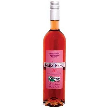 VINHO ROSE SECO DE MESA ORG 750ml MENA KAHO