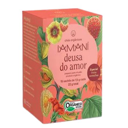 CHA DEUSA DO AMOR ORG 15saches IAMANI