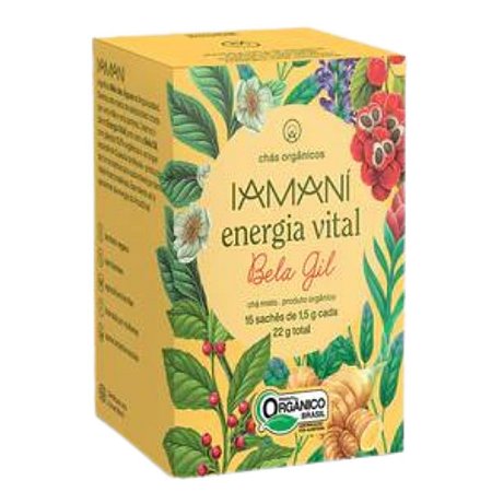 CHA ENERGIA VITAL ORG 15 saches IAMANI