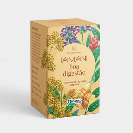 CHA ACELERA METABOLISMO ORG  15 saches IAMANI