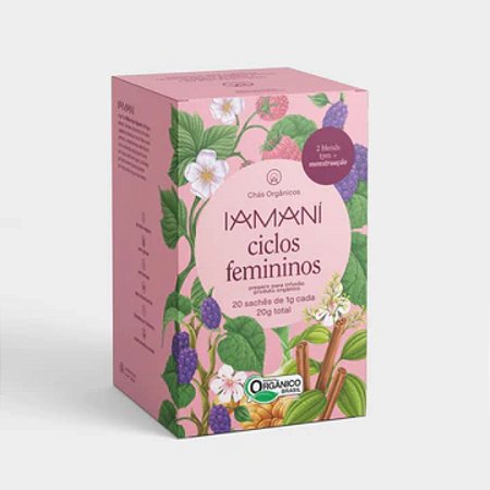 CHA CICLOS FEMININOS ORG 20 saches IAMANI