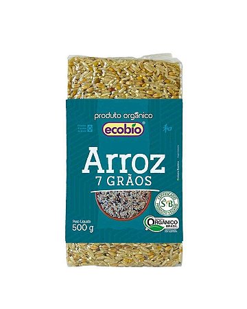 ARROZ 7 GRAOS ORG 500g ECOBIO