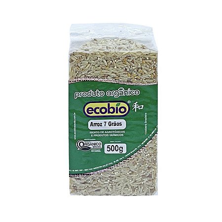 ARROZ 7 GRAOS ORG 500g ECOBIO