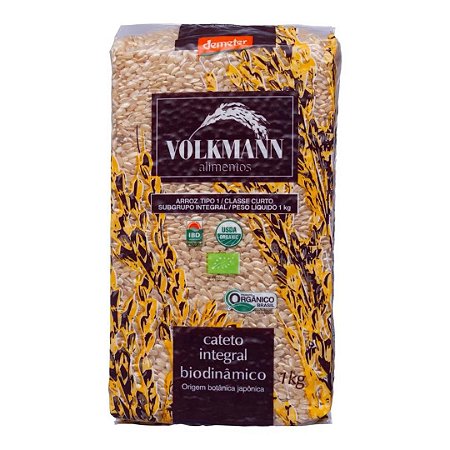 ARROZ CATETO INT ORG 1Kg VOLKMANN