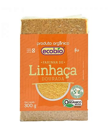 FARINHA DE LINHACA ORG 300g ECOBIO