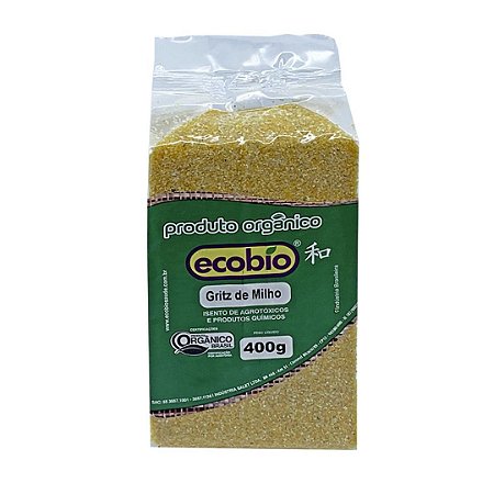 GRITZ DE MILHO ORG 400g  ECOBIO