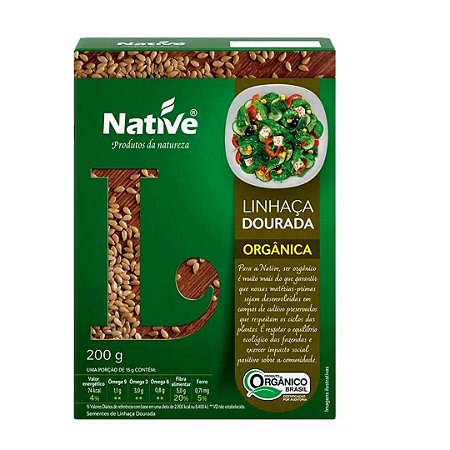 LINHACA DOURADA ORG 200g NATIVE