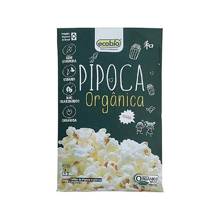 PIPOCA MICRO-ONDAS ORG 70g ECOBIO