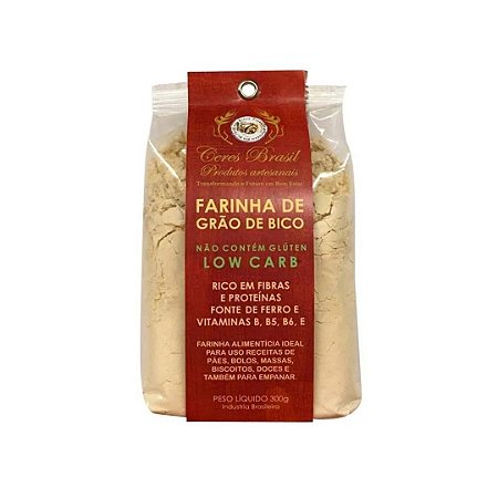 FARINHA DE GRAO DE BICO 300g CERES BRASIL