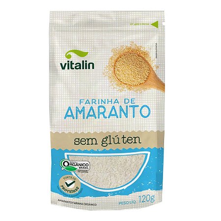 FARINHA AMARANTO 120g ORG VITALIN