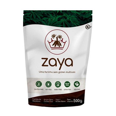 FARINHA DE MANDIOCA ESPECIAL 500g ZAYA