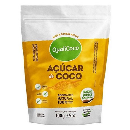ACUCAR DE COCO 100g QUALICOCO