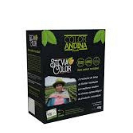 STEVIA PURA EM PÓ 50 saches COLOR ANDINA