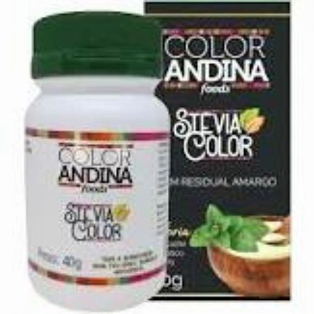 STEVIA PURA EM PO 20g COLOR ANDINA