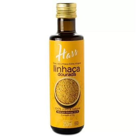 OLEO DE LINHACA DOURADA EXT.VIRGEM 250ml HASS