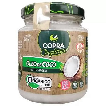 OLEO DE COCO ORGANICO 200ml COPRA