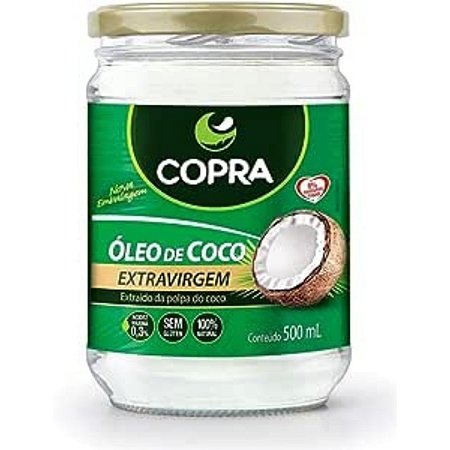 OLEO DE COCO EXTRA VIRGEM 500ml COPRA