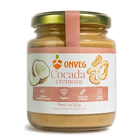 PASTA DE COCADA CREMOSA 210g ONVEG