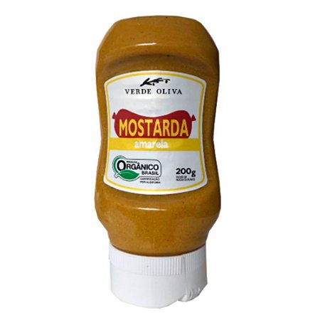 MOSTARDA ORGANICA 200g VERDE OLIVA