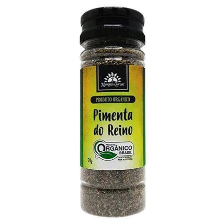 TEMPERO PIMENTA DO REINO EM PO ORG 70g KAMPO