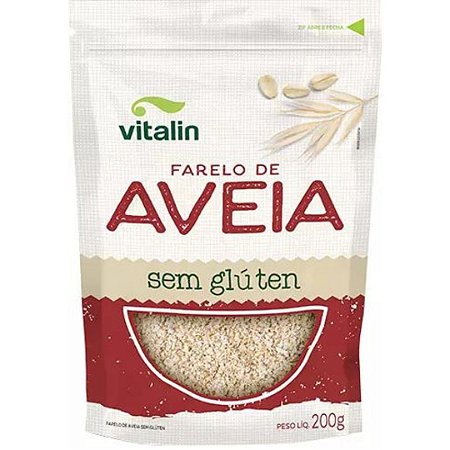 FARELO DE AVEIA SEM GLUTEN 200g VITALIN