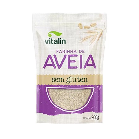 FARINHA AVEIA SEM GLUTEN 200g VITALIN