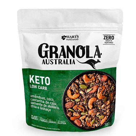 GRANOLA KETO ORIGINAL 300g HARTS