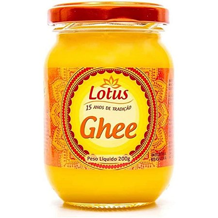 GHEE MANTEIGA CLARIFICADA 200g LOTUS