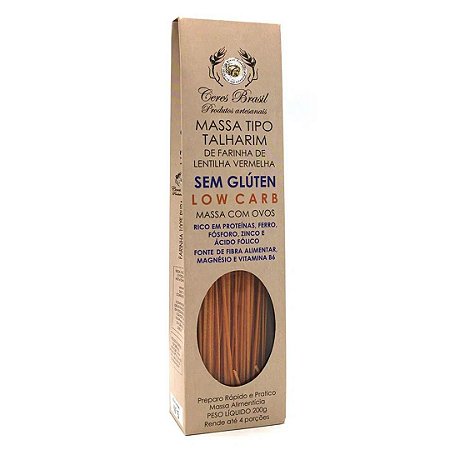 TALHARIM DE LENTILHA 200g CERES BRASIL