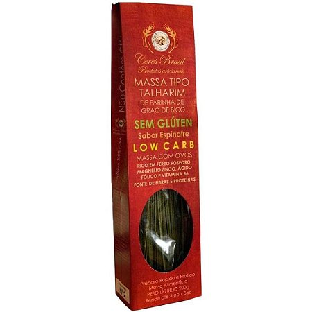 TALHARIM GRAO DE BICO+ESPINAFRE 200g CERES BRASIL