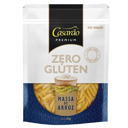 MACARRAO PENNE S/GLUTEN 500g CASARAO