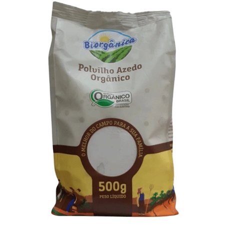 POLVILHO AZEDO ORGANICO 500g BIORGANICA