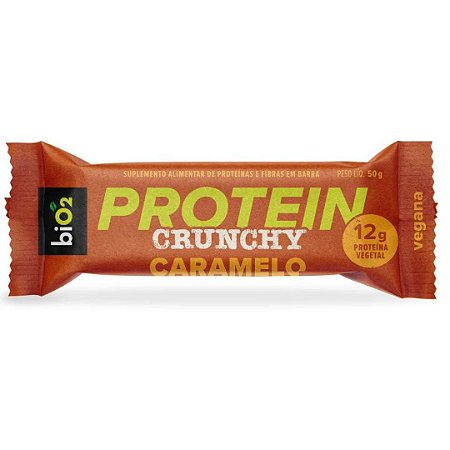PROTEIN BAR CRUNCHY CARAMELO  50g BIO2