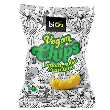 VEGAN CHIPS CEBOLA E SALSA ORG 40g BIO2
