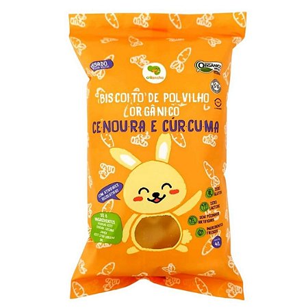 BISCOITO DE POLVILHO ORG CENOURA 40g CRILANCHA
